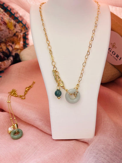 Organic Jade Necklace