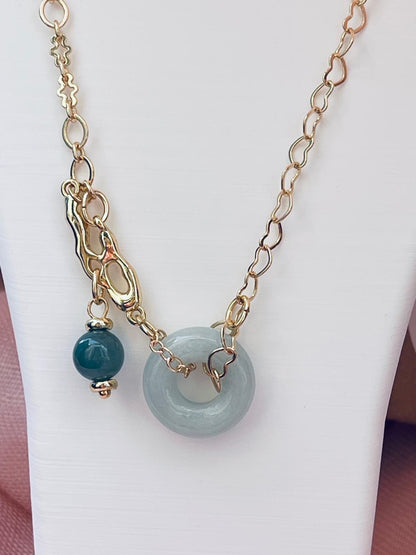 Organic Jade Necklace
