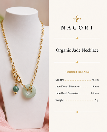 Organic Jade Necklace